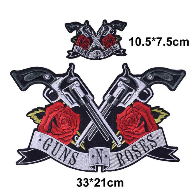 Guns and Roses Patch