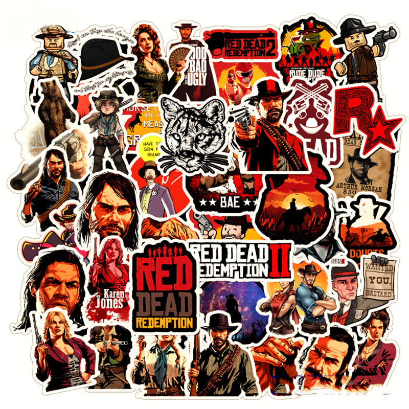 Red Dead Redemption sticker pack
